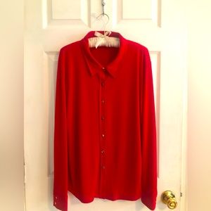 Calvin Klein long sleeve blouse
